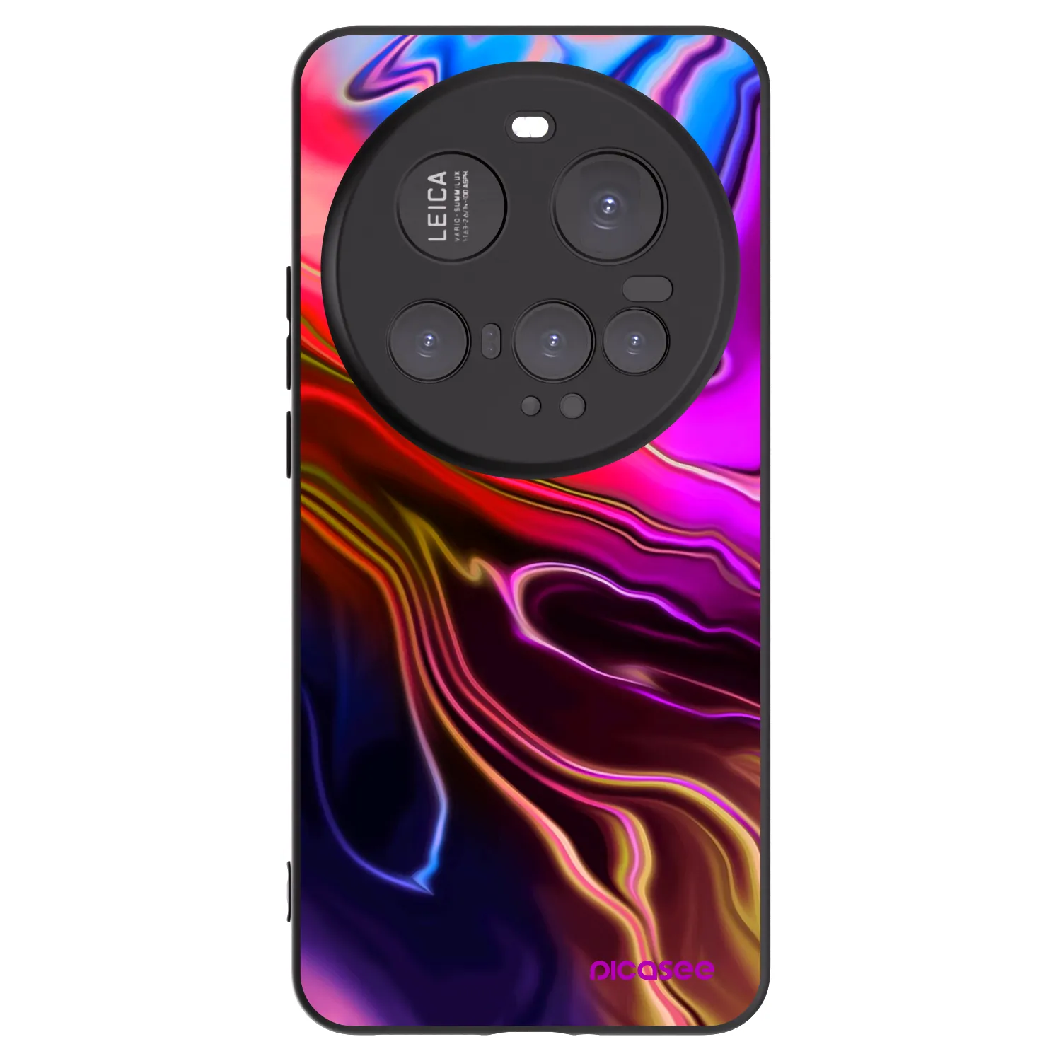 Picasee silikonový černý obal pro Xiaomi 15 Ultra - Electric