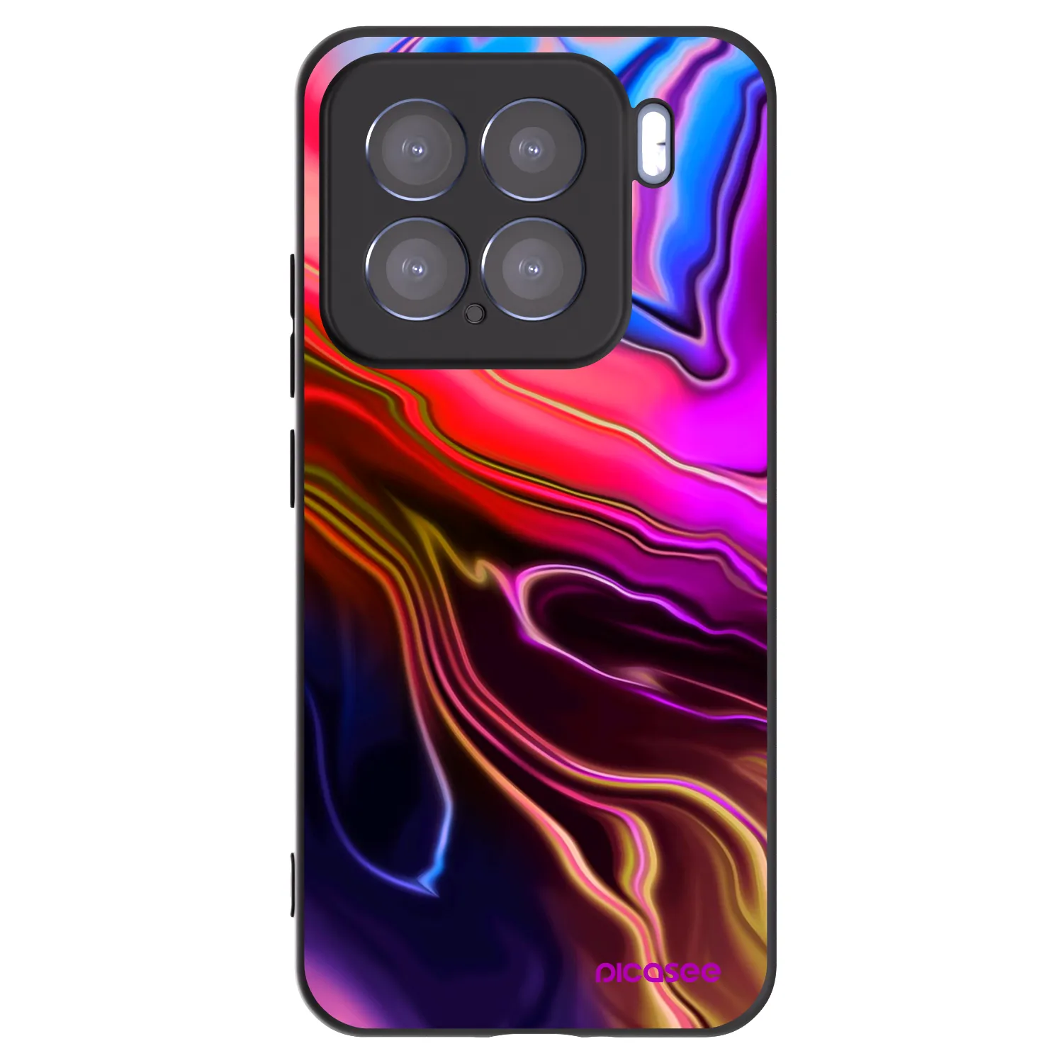 Picasee silikonový černý obal pro Xiaomi 15 - Electric