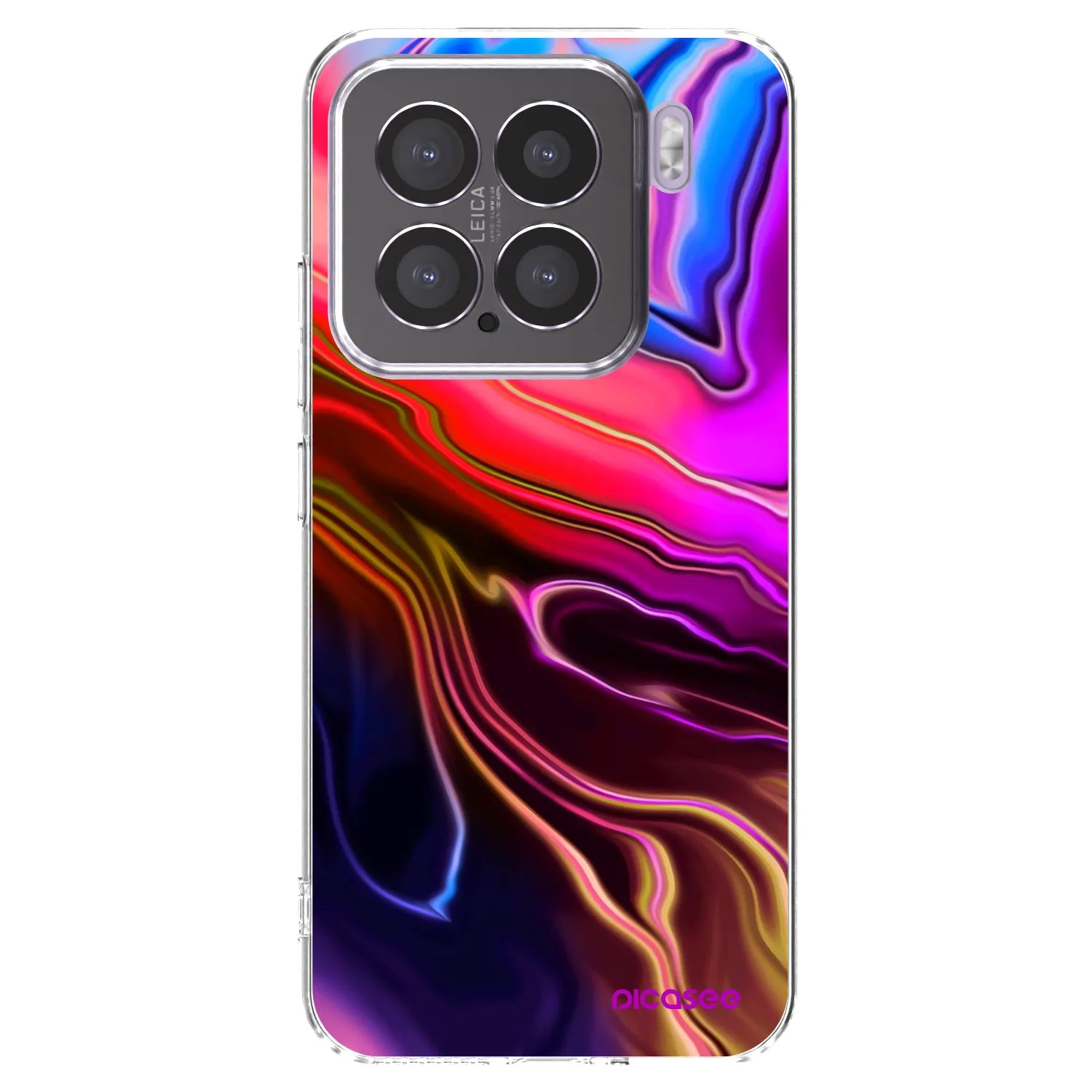 Picasee silikonový průhledný obal pro Xiaomi 15 - Electric