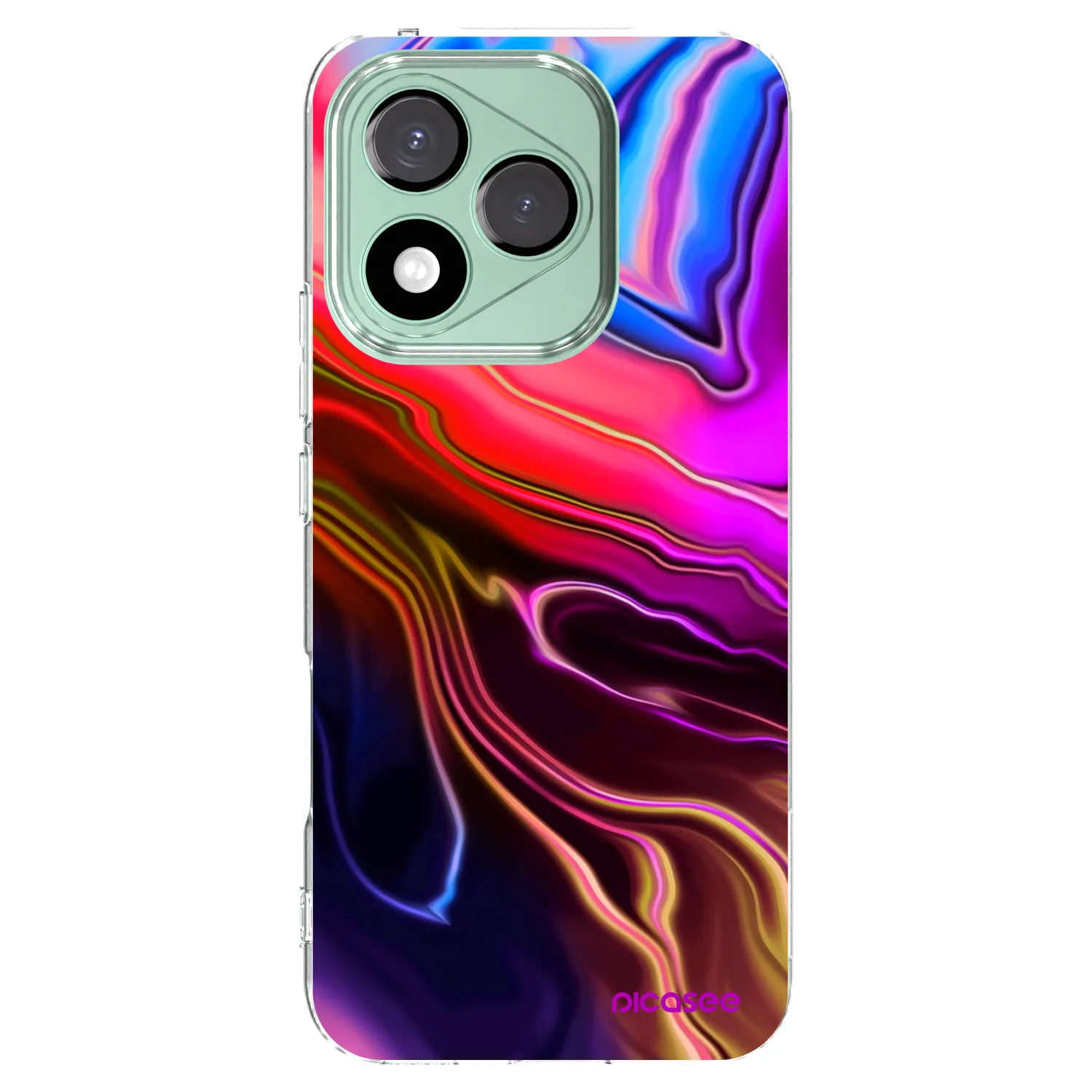 Picasee silikonový průhledný obal pro Honor 400 Lite 5G - Electric