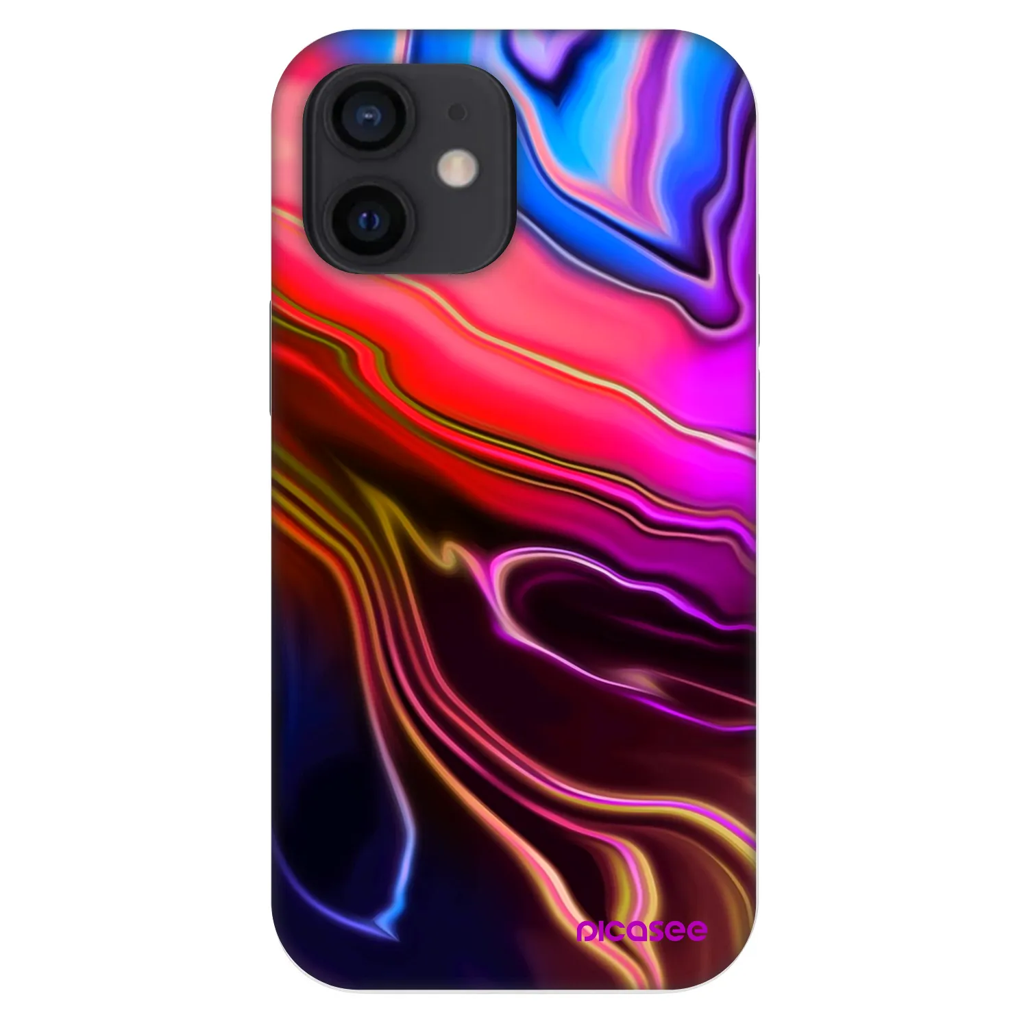 Picasee Fashion Case pro Apple iPhone 12 mini - Electric
