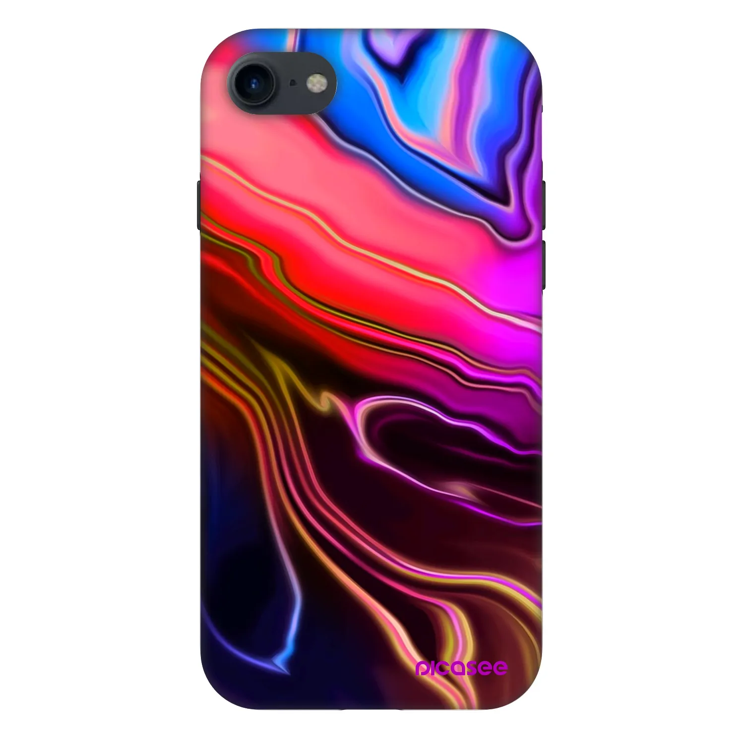 Picasee Fashion Case pro Apple iPhone SE 2020 - Electric