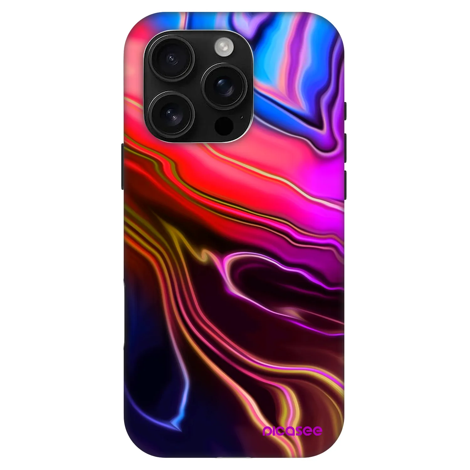 Picasee Fashion Case MagSafe Apple iPhone 16 Pro - Electric