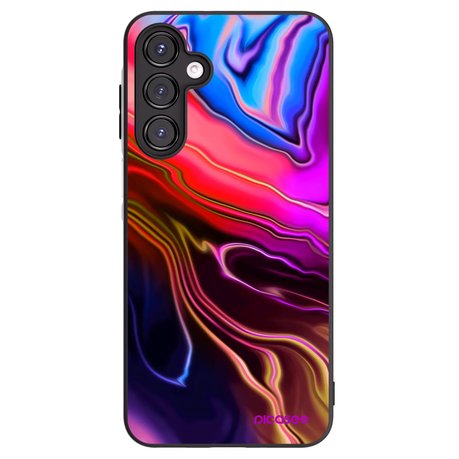Picasee silikonový černý obal pro Samsung Galaxy A16 4G - Electric