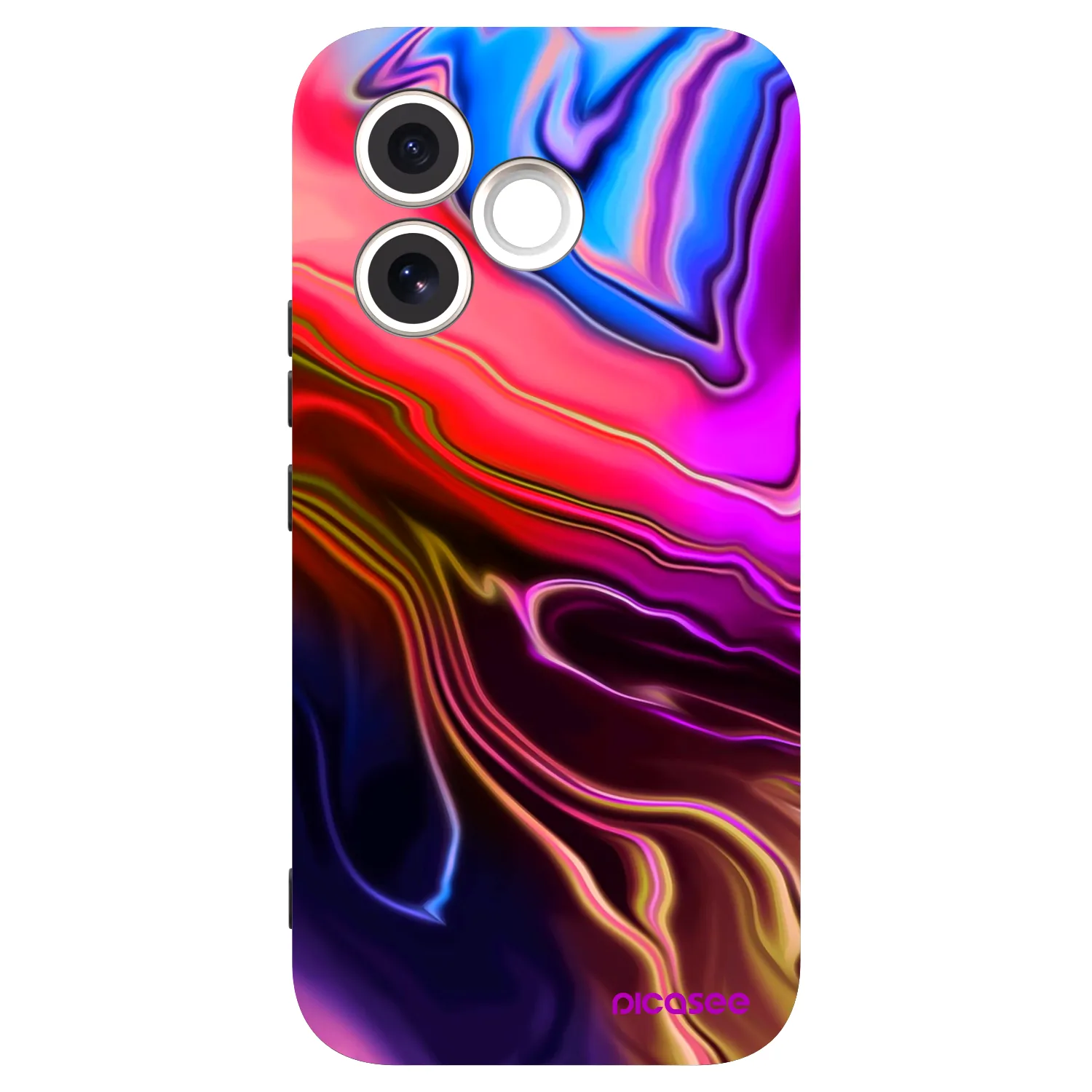 Picasee silikonový černý obal pro Honor 600 Lite - Electric