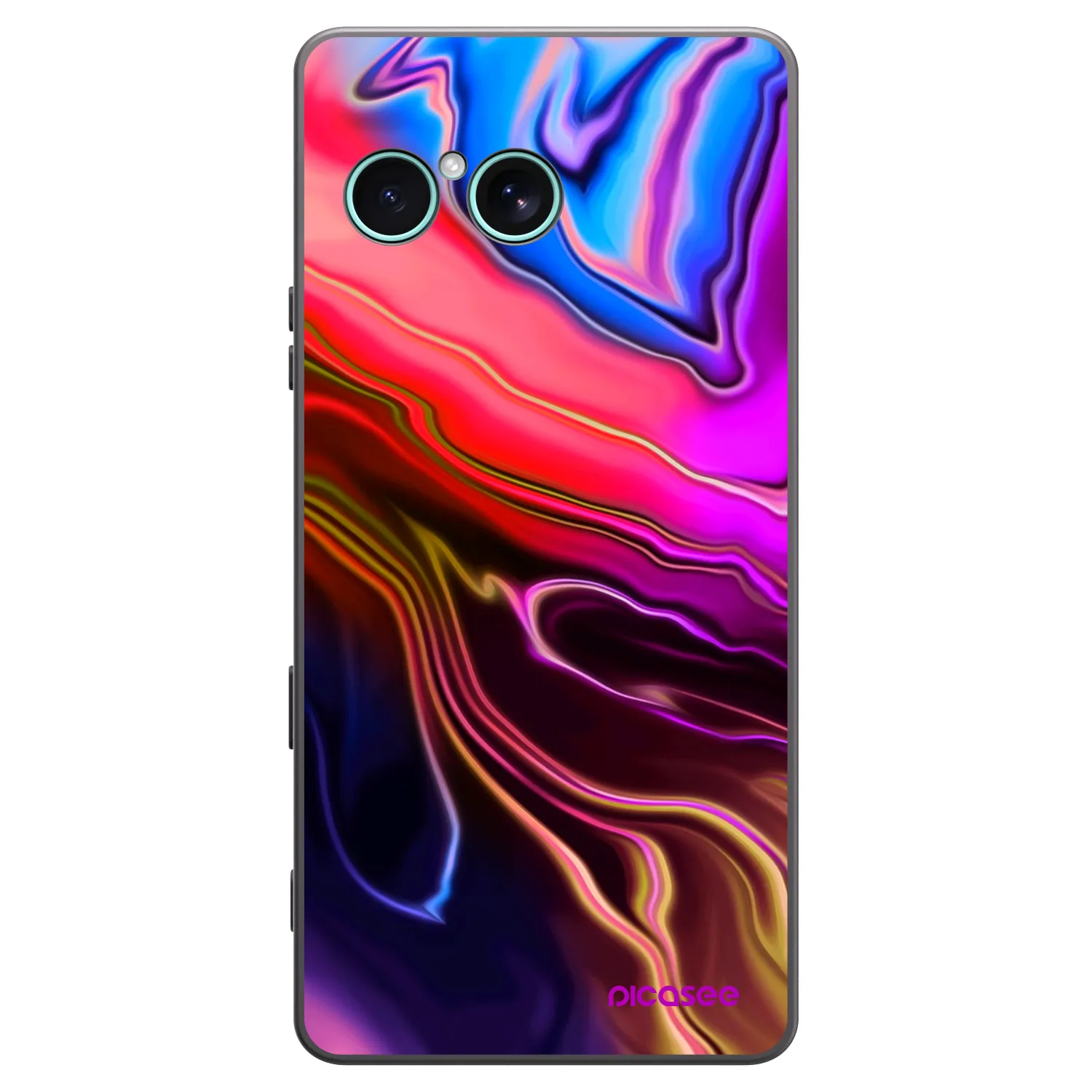 Picasee silikonový černý obal pro Sony Xperia 10 VII - Electric