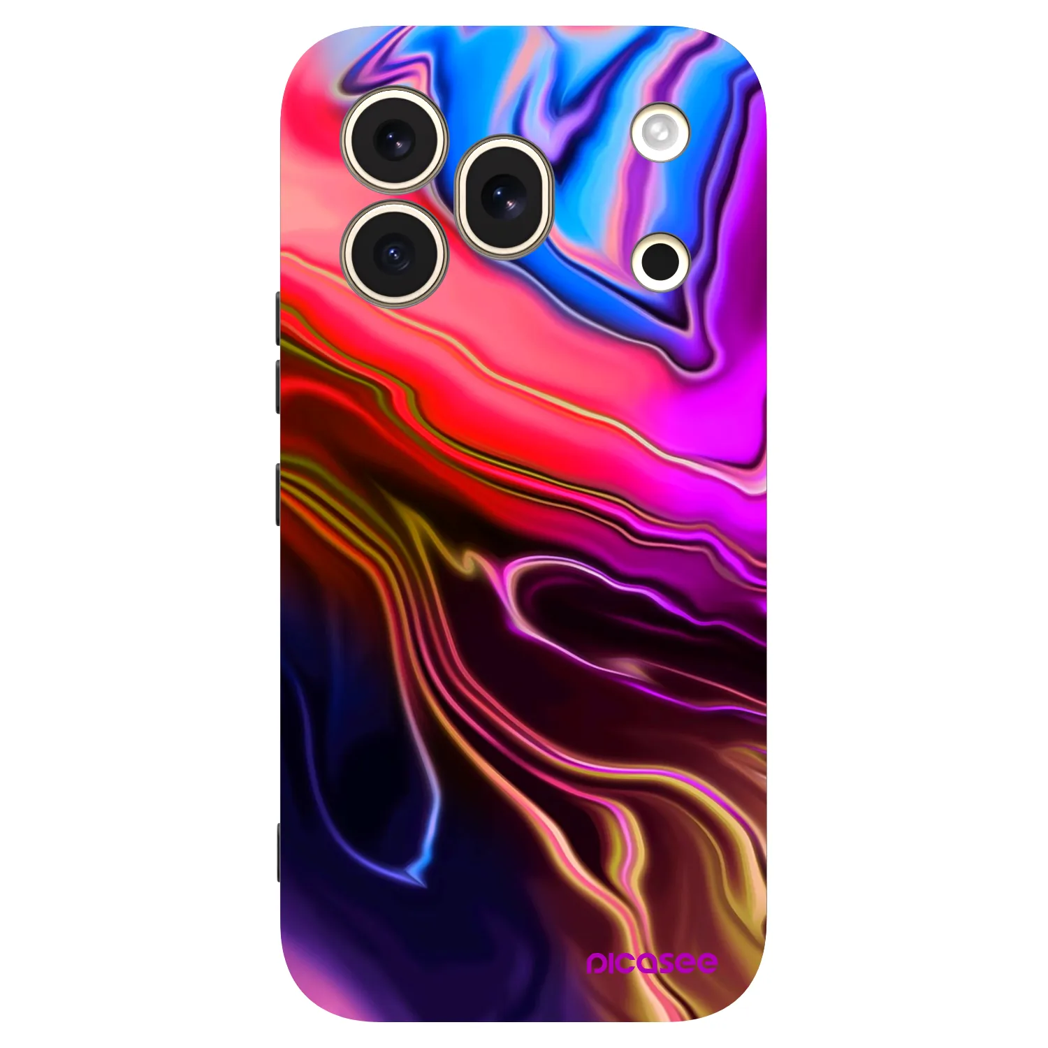 Picasee silikonový černý obal pro Honor 600 Pro - Electric