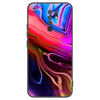 Picasee silikonový černý obal pro Xiaomi Redmi 9 - Electric