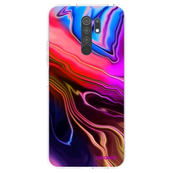 Picasee silikonový průhledný obal pro Xiaomi Redmi 9 - Electric