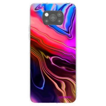 Picasee silikonový černý obal pro Xiaomi Poco X3 - Electric