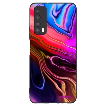 Picasee silikonový černý obal pro Huawei P Smart 2021 - Electric