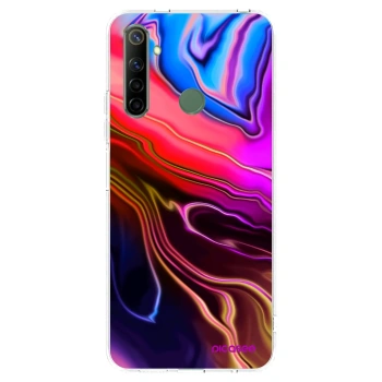 Picasee silikonový průhledný obal pro Realme 6i - Electric