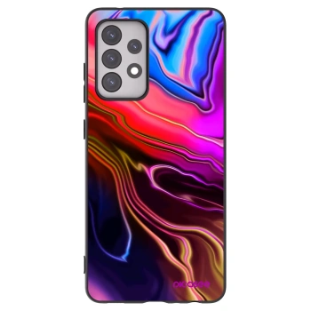 Picasee silikonový černý obal pro Samsung Galaxy A52 5G A525F - Electric