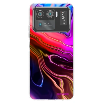 Picasee silikonový průhledný obal pro Xiaomi Mi 11 Ultra - Electric