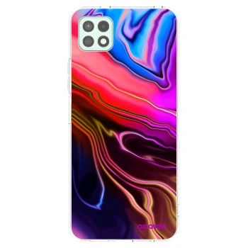 Picasee silikonový průhledný obal pro Samsung Galaxy A22 A226B 5G - Electric