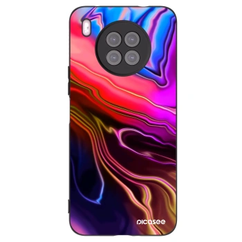 Picasee silikonový černý obal pro Huawei Nova 8i - Electric