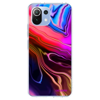 Picasee silikonový průhledný obal pro Xiaomi 11 Lite 5G NE - Electric