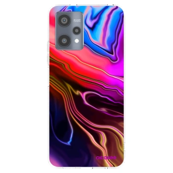 Picasee silikonový průhledný obal pro Realme 9 Pro 5G - Electric