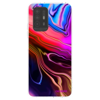 Picasee silikonový průhledný obal pro OPPO A94 5G - Electric