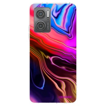 Picasee silikonový průhledný obal pro Xiaomi Redmi 10 5G - Electric