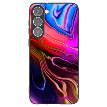Picasee silikonový černý obal pro Samsung Galaxy S23+ 5G - Electric