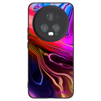Picasee silikonový černý obal pro Honor Magic5 Pro - Electric