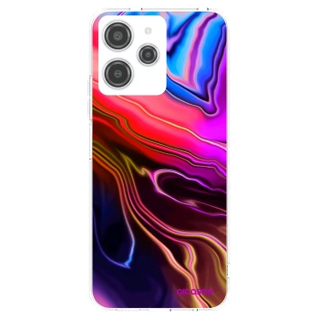 Picasee silikonový průhledný obal pro Xiaomi Redmi 12 4G - Electric