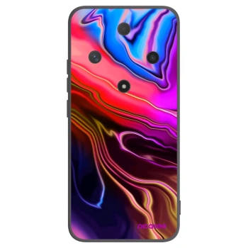 Picasee silikonový černý obal pro Honor Magic6 Lite 5G - Electric
