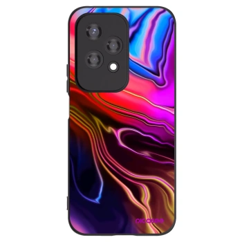 Picasee silikonový černý obal pro Honor 200 Lite - Electric