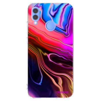 Picasee silikonový průhledný obal pro Huawei P Smart 2019 - Electric