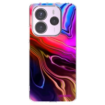 Picasee silikonový průhledný obal pro Xiaomi Redmi Note 14 5G - Electric