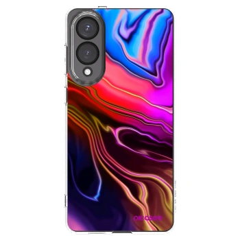 Picasee silikonový průhledný obal pro Samsung Galaxy S25 Edge 5G - Electric