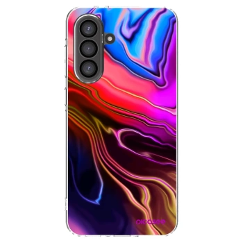 Picasee silikonový průhledný obal pro Samsung Galaxy A36 5G - Electric