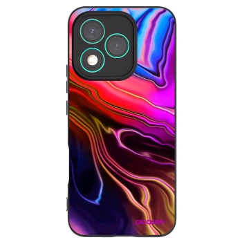Picasee silikonový černý obal pro Honor 400 Lite 5G - Electric