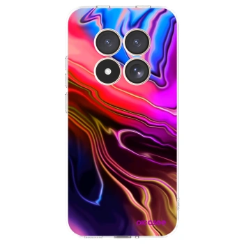 Picasee silikonový průhledný obal pro Xiaomi Redmi Note 15 Pro 4G - Electric