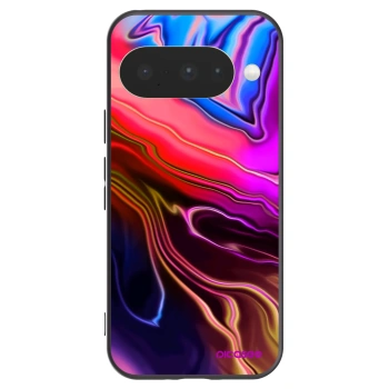 Picasee silikonový černý obal pro Google Pixel 10 - Electric