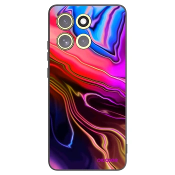 Picasee silikonový černý obal pro Motorola Moto G86 Power 5G - Electric