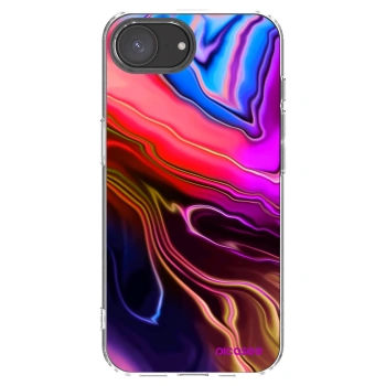 Picasee silikonový průhledný obal pro Apple iPhone 17e - Electric