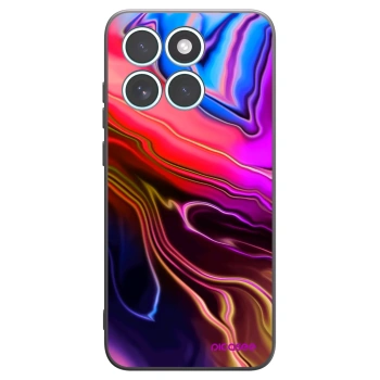 Picasee silikonový černý obal pro Motorola Edge 70 Fusion - Electric
