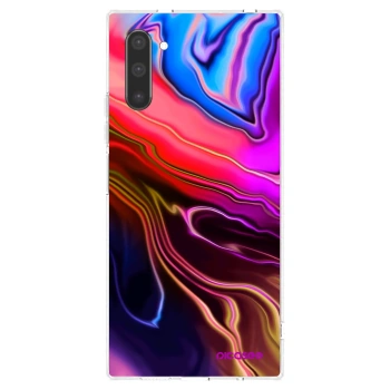 Picasee silikonový průhledný obal pro Samsung Galaxy Note 10 N970F - Electric