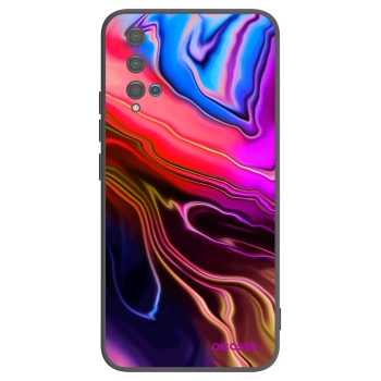 Picasee silikonový černý obal pro Huawei Nova 5T - Electric