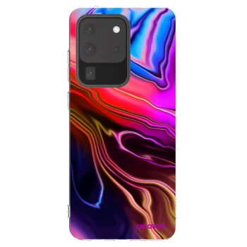 Picasee silikonový průhledný obal pro Samsung Galaxy S20 Ultra 5G G988F - Electric