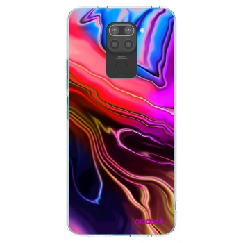 Picasee silikonový černý obal pro Xiaomi Redmi Note 9 - Electric