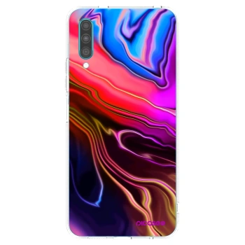 Picasee silikonový průhledný obal pro Samsung Galaxy A30s A307F - Electric