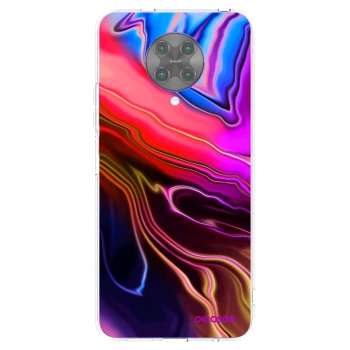Picasee silikonový průhledný obal pro Xiaomi Poco F2 Pro - Electric