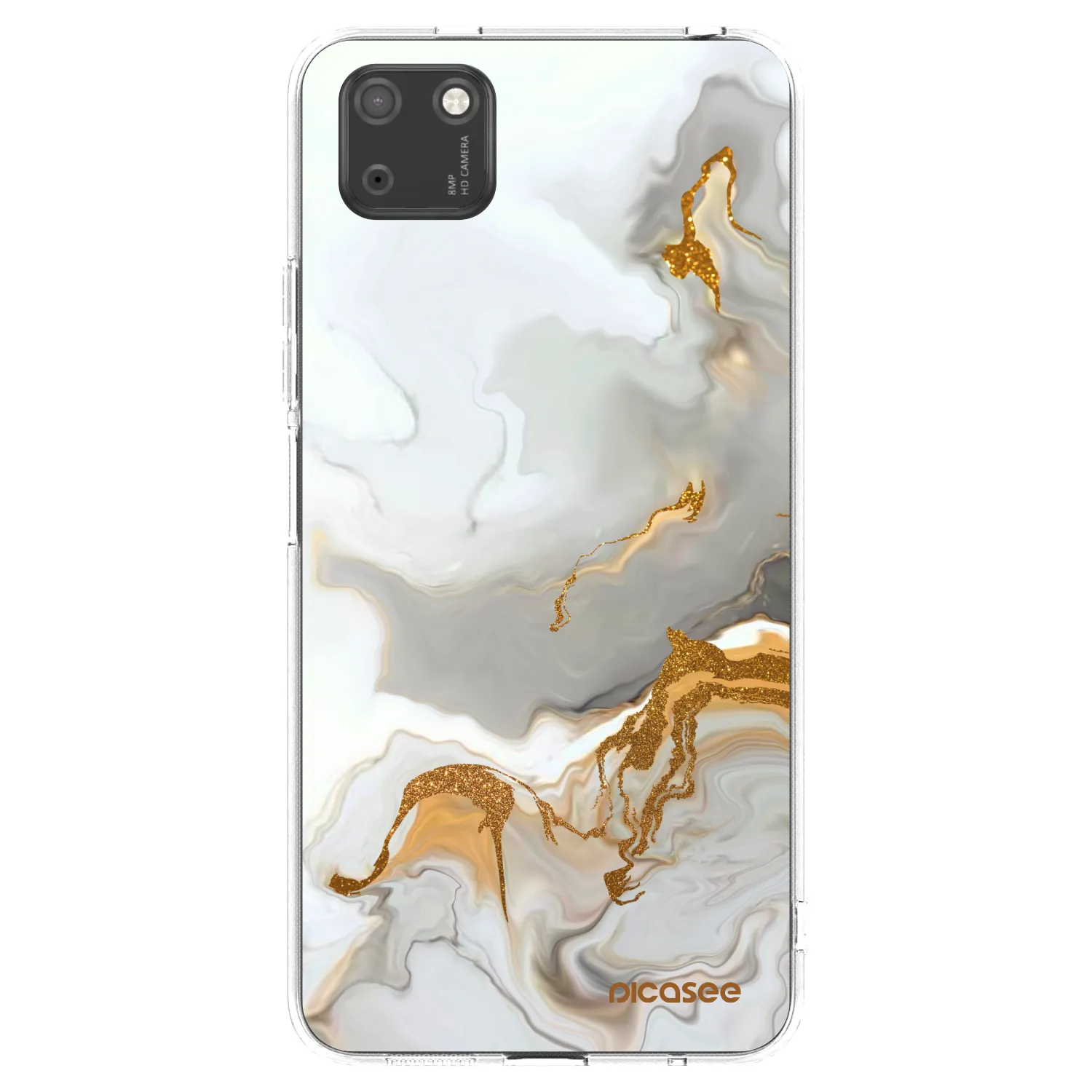 Picasee silikonový průhledný obal pro Huawei Y5P - Her