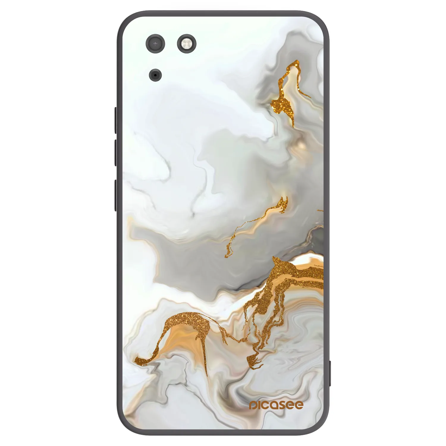 Picasee silikonový černý obal pro Huawei Y5P - Her