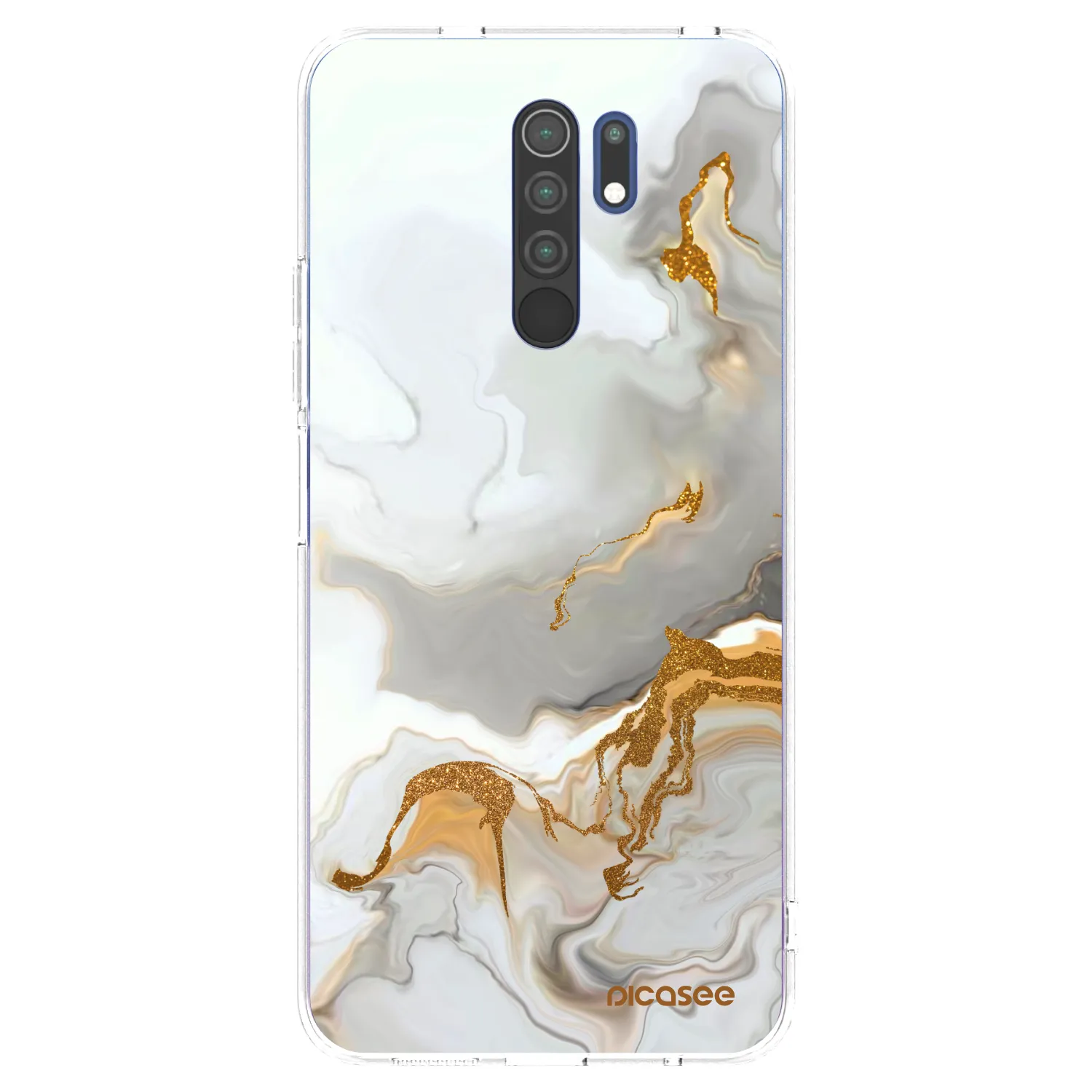 Picasee silikonový průhledný obal pro Xiaomi Redmi 9 - Her