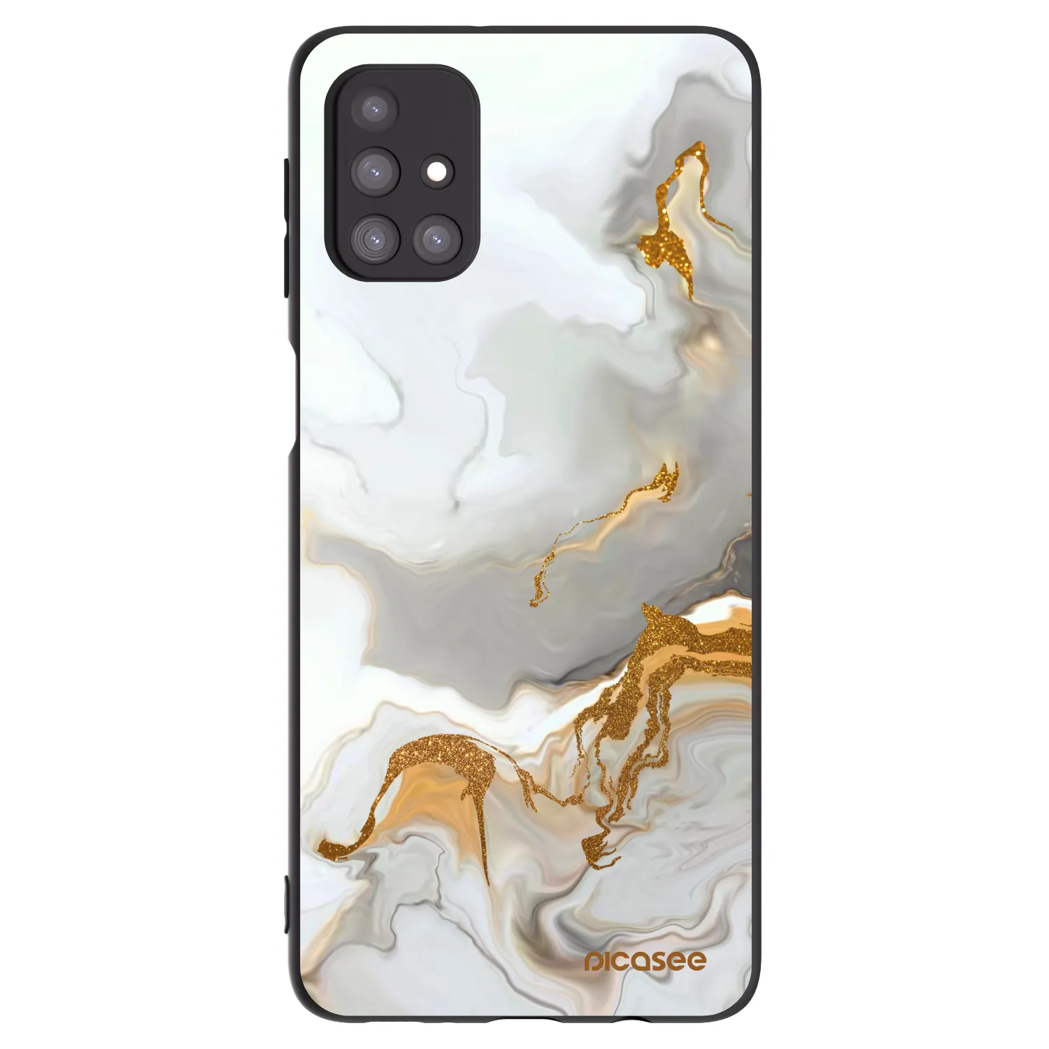 Picasee silikonový černý obal pro Samsung Galaxy M31s - Her
