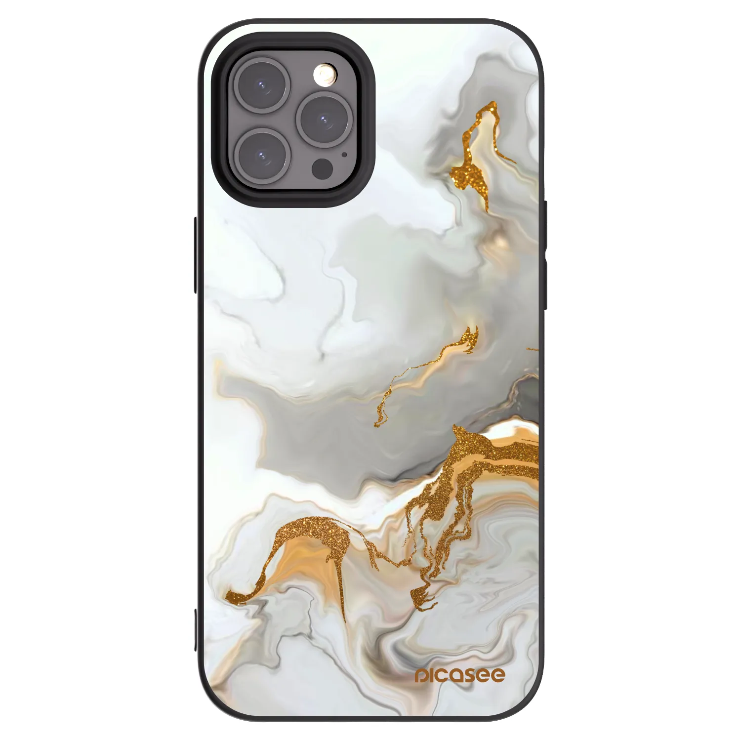 Picasee silikonový černý obal pro Apple iPhone 12 Pro Max - Her